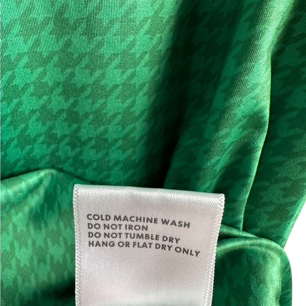 Barstool Sports Golf Polo Shirt Green Performance‎ Polo Size Medium - Picture 9 of 9